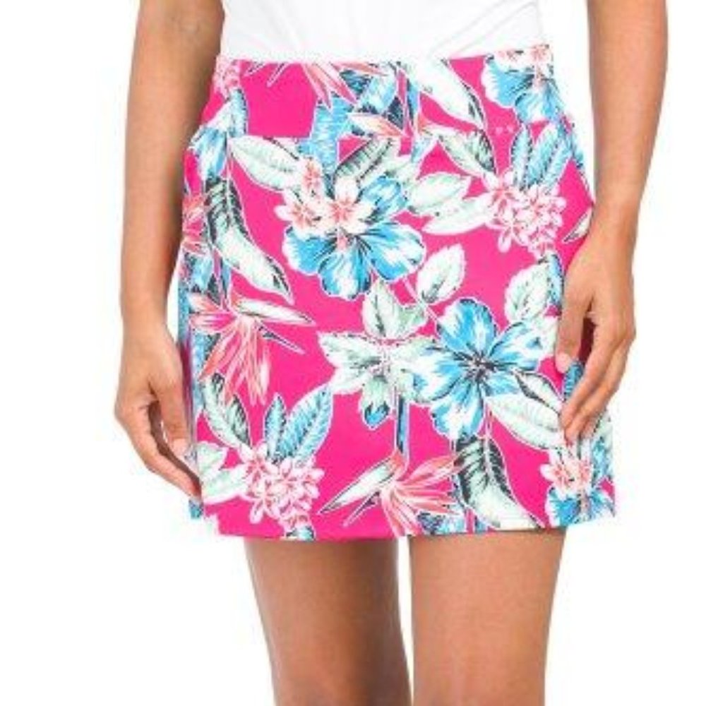 TOMMY BAHAMA ACTIVE Golf Tennis A-Line Skort S M L XL Bird Floral Print NWT